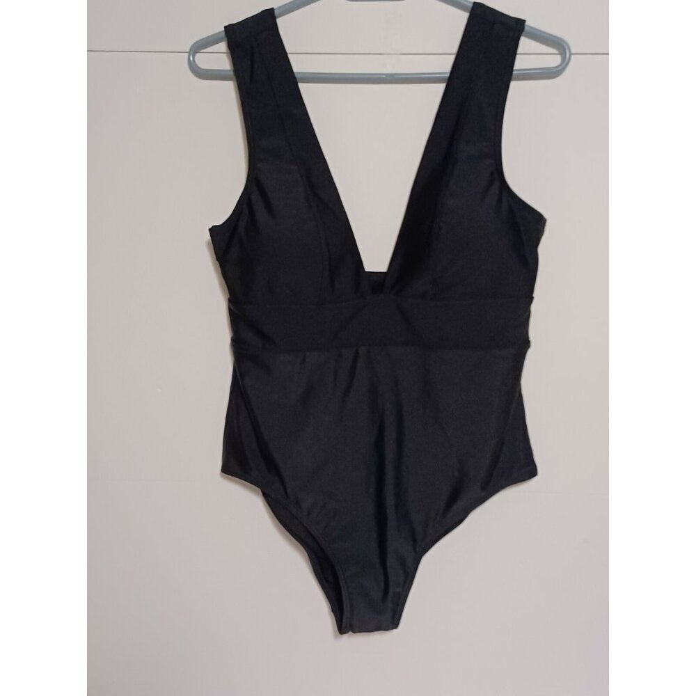 COCOSHIP 50s Solid Black Elegant Retro Vintage One, Black Size 12.0